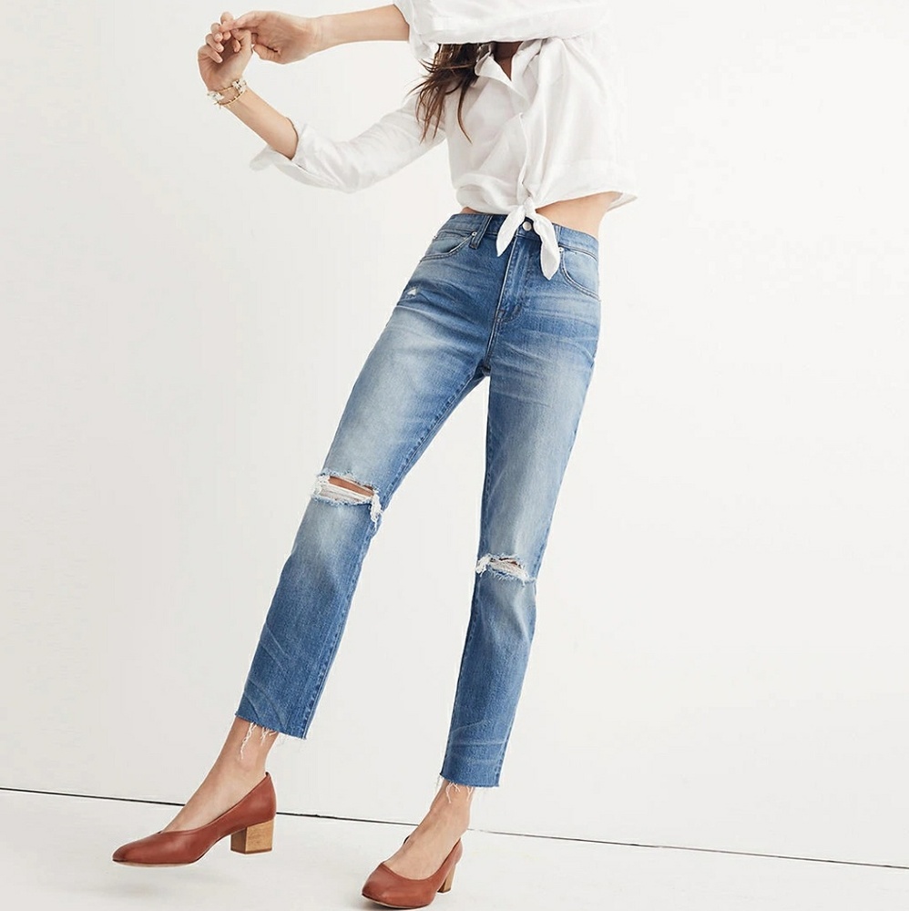 High Rise Slim Boyjean